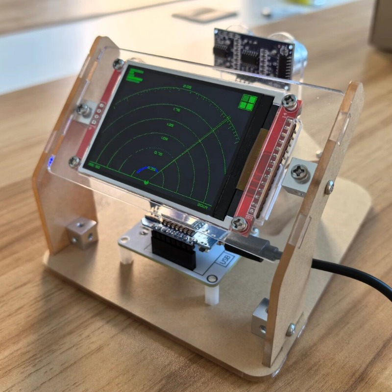 Science Project Toys Making - โมดูลสแกนด้วยเรดาร์อัลตราโซนิกสำหรับ Arduino / STM32, ของเล่นสร้างสรรค์ DIY