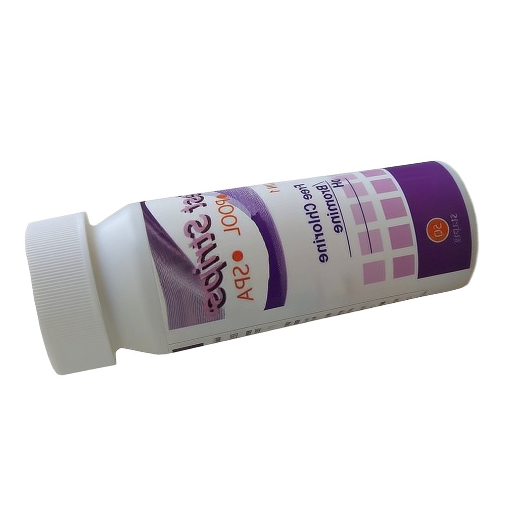 Ph Strip Test - แผ่นทดสอบน้ำ 2 in 1 สำหรับสระว่ายน้ำและสปา ตรวจวัดค่า