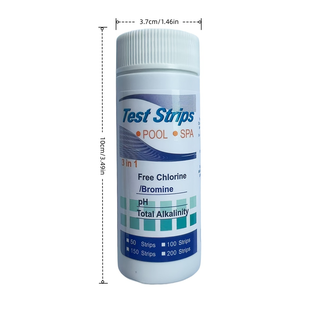 แถบทดสอบคลอรีน PH สปา สระว่ายน - Ph Strip Test บทวิจารณ์และราคา