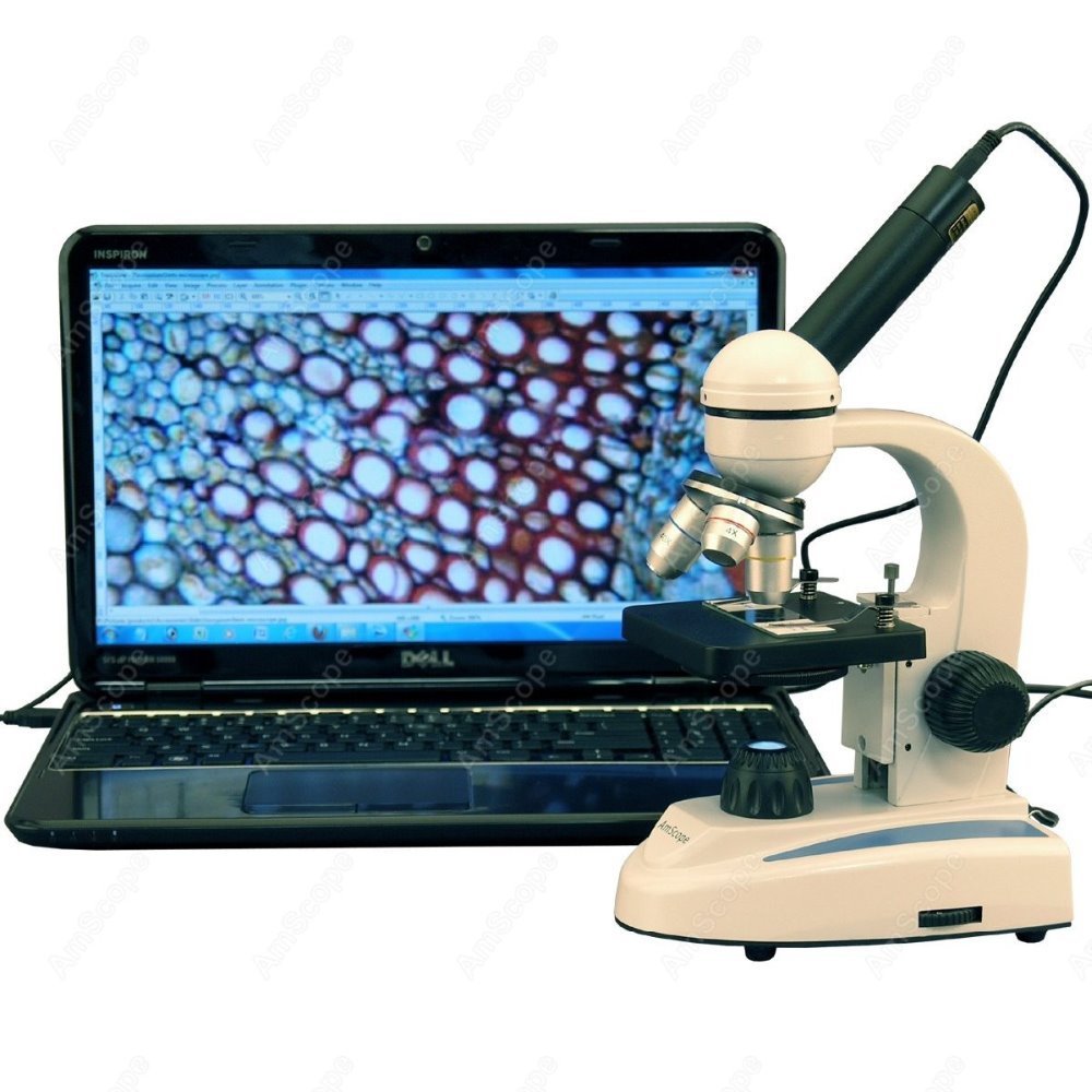 กล้องจุลทรรศน์แบบประกอบได้ AmS - Amscope Microscope Kid Microscope บทวิจารณ์และราคา