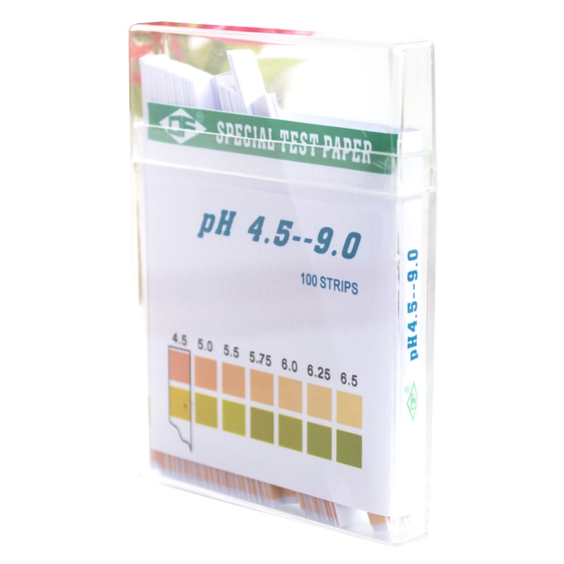 กระดาษทดสอบค่า pH 2 สี 4.5-9.0 - Ph Strip Test บทวิจารณ์และราคา