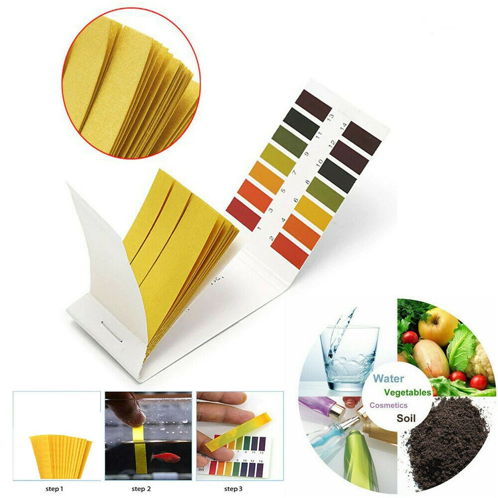 แผ่นทดสอบค่า pH 80 ชิ้น สำหรับ - Ph Strip Test บทวิจารณ์และราคา