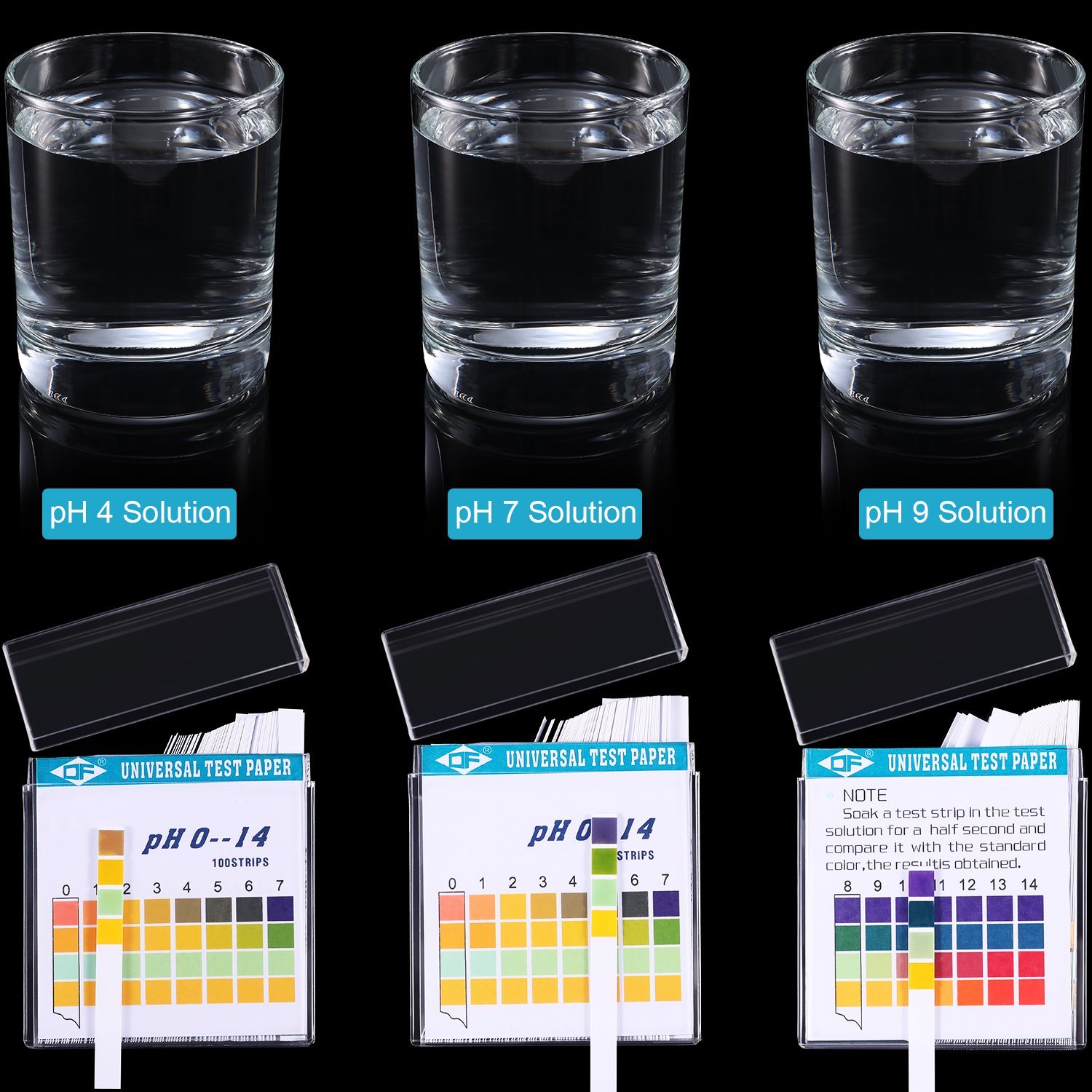 100 แถบ 0-14 PH อัลคาไลน์ตัวบ่ - Ph Strip Test บทวิจารณ์และราคา
