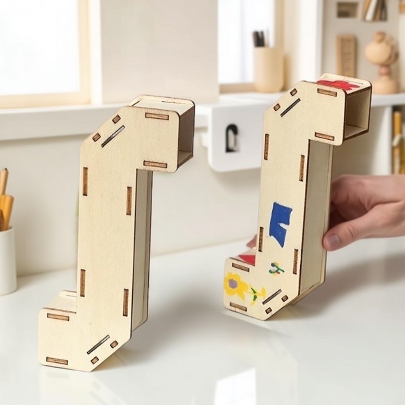 ชุดทำกล้องส่องทางไกลไม้ DIY ขอ - Science Project Toys Making บทวิจารณ์และราคา