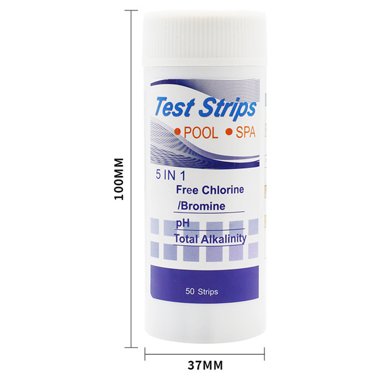 50 ชิ้น แถบทดสอบคลอรีนอเนกประส - Ph Strip Test บทวิจารณ์และราคา