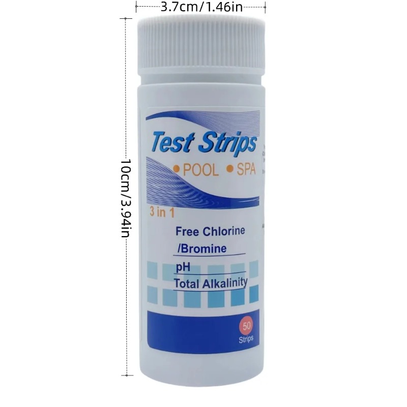 แถบทดสอบคลอรีน PH สปา สระว่ายน - Ph Strip Test บทวิจารณ์และราคา
