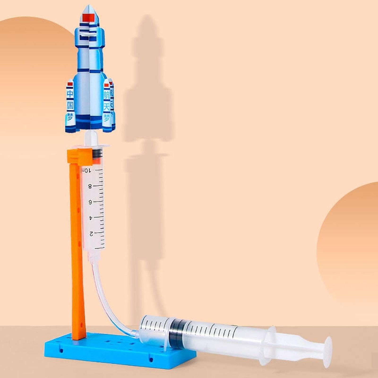 ของเล่นโมเดลจรวด DIY แบบประกอบ - Science Project Toys Making บทวิจารณ์และราคา